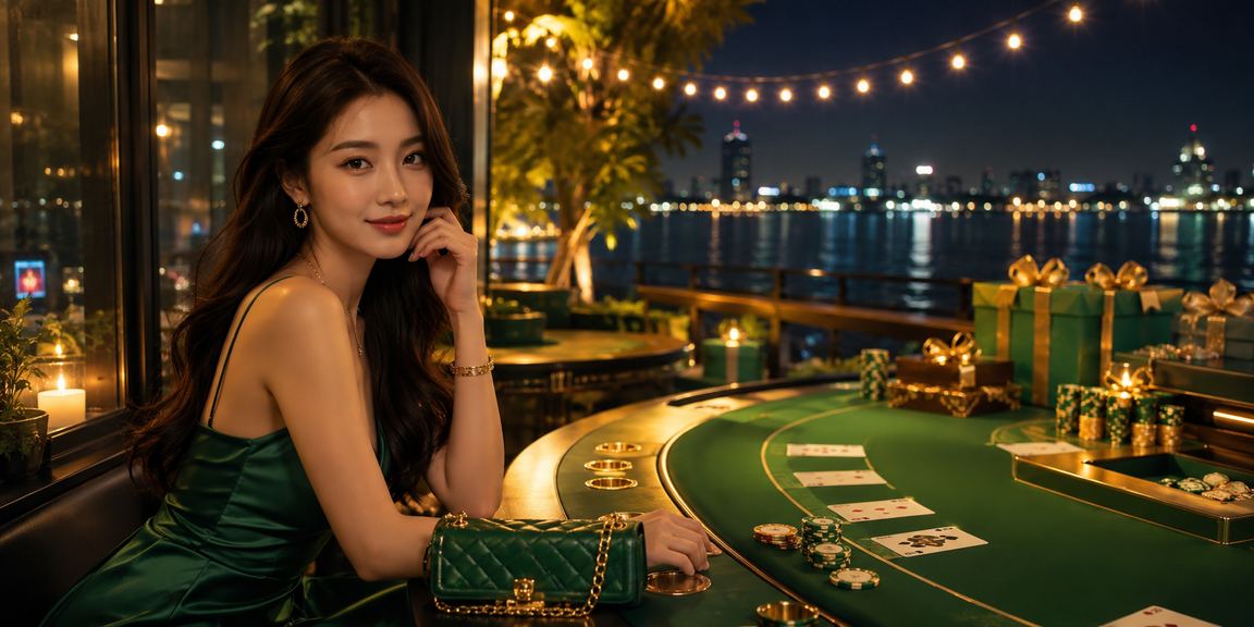 Không gian sòng bạc hiện đại tại Hà Nội với ánh đèn neon